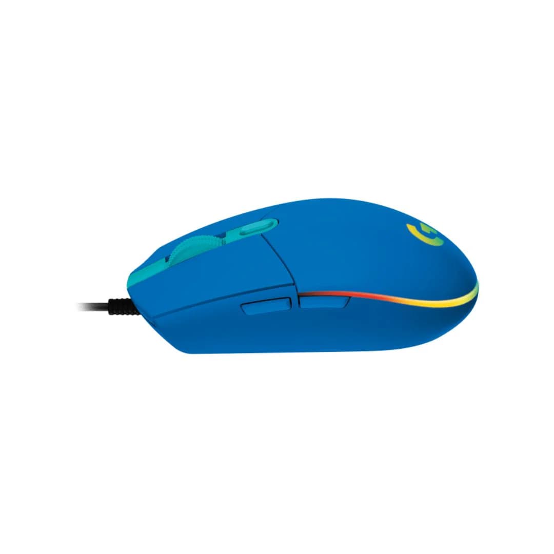 Logitech G203 Blue Wired Gaming Mouse — thumbnail 2 of 4
