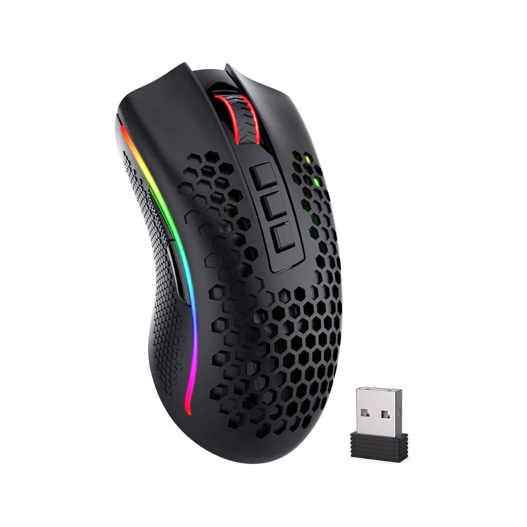 Redragon M808-KS Storm Pro Wireless Gaming Mouse - Black — thumbnail 2 of 3