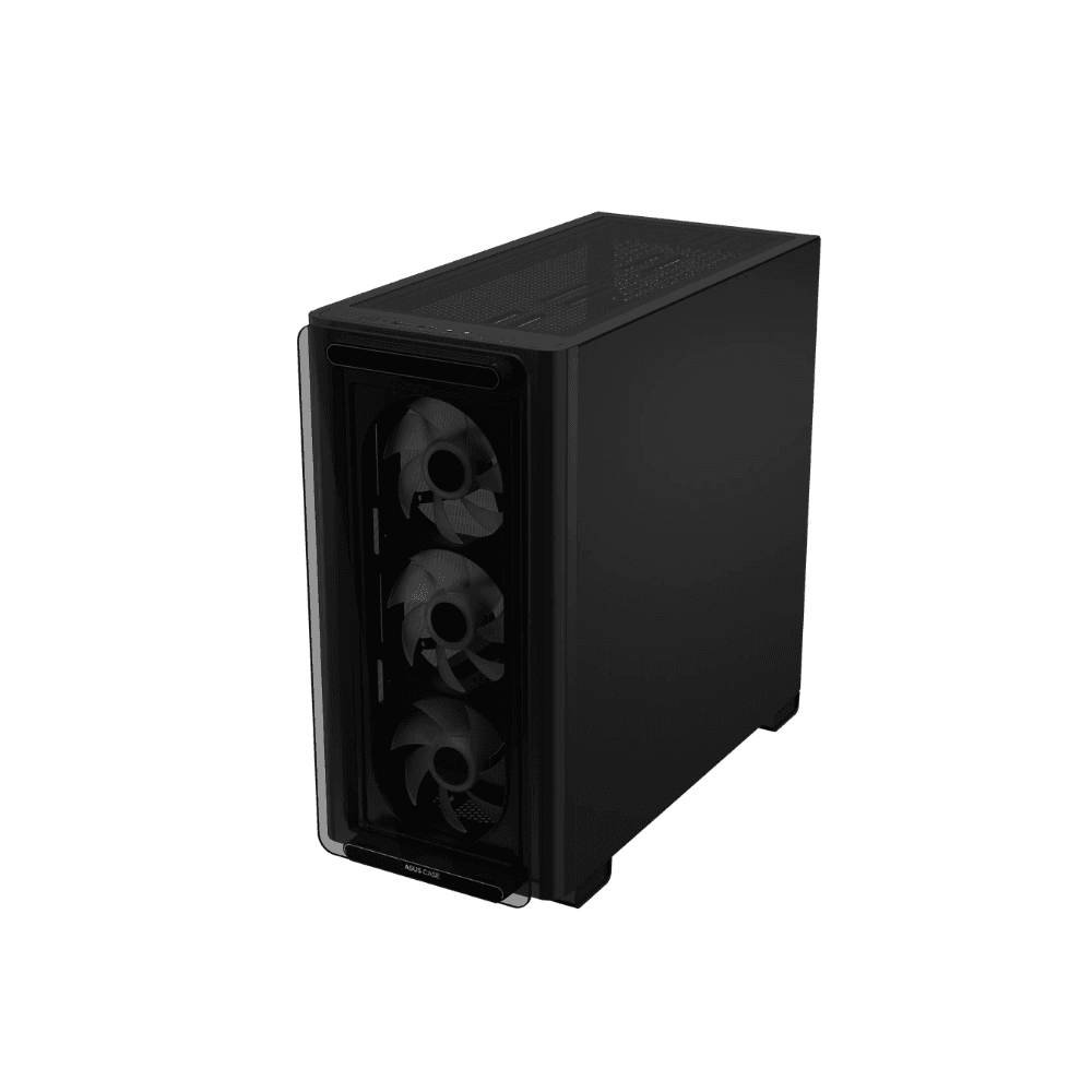 ASUS A23 PLUS ARGB Micro-ATX Gaming Case – Tempered Glass Black — thumbnail 7 of 7