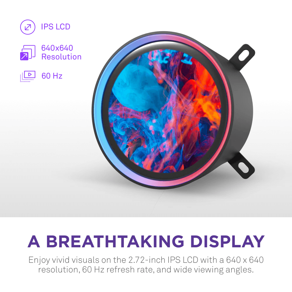 NZXT KRAKEN ELITE 420MM RGB WITH CONTROLLER BLACK L-KR42E-B2 — thumbnail 4 of 4