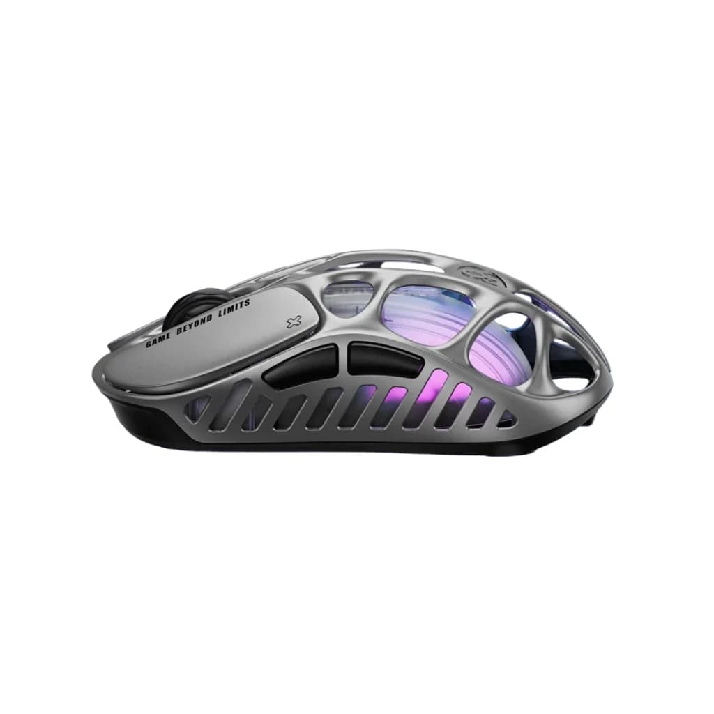 GravaStar Mercury X Gaming Mouse - Interstellar Silver — thumbnail 2 of 3