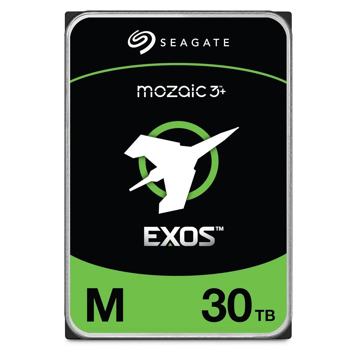 Seagate Exos M 30TB Enterprise Internal Hard Drive HDD - 3.5in 6GB/s SATA 7200RPM 2.5M MTBF — thumbnail 2 of 10
