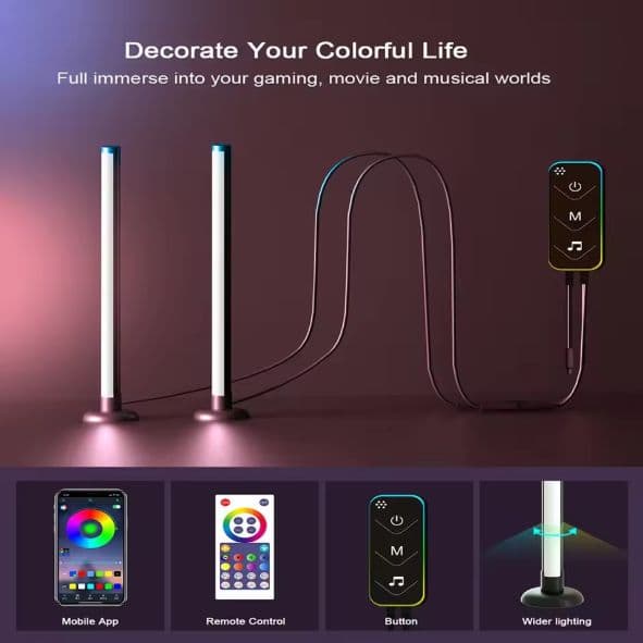 Tuya RGBIC Smart Desk Light — thumbnail 2 of 4