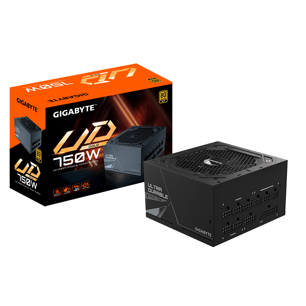 GIGABYTE UD750GM 750W 80+PLUS GOLD BLACK Power Supply