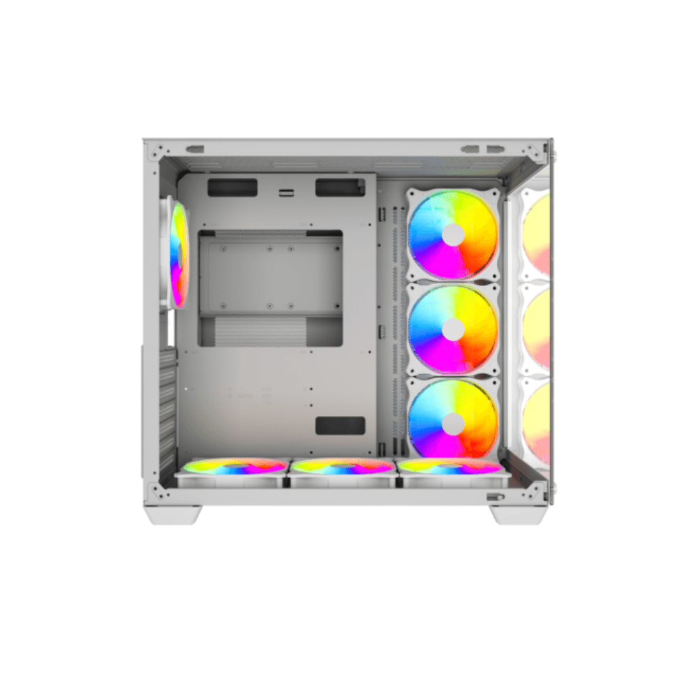 CASE MNTOB MN-3000WH TOKYO 7FAN ARGB WHITE — thumbnail 5 of 6