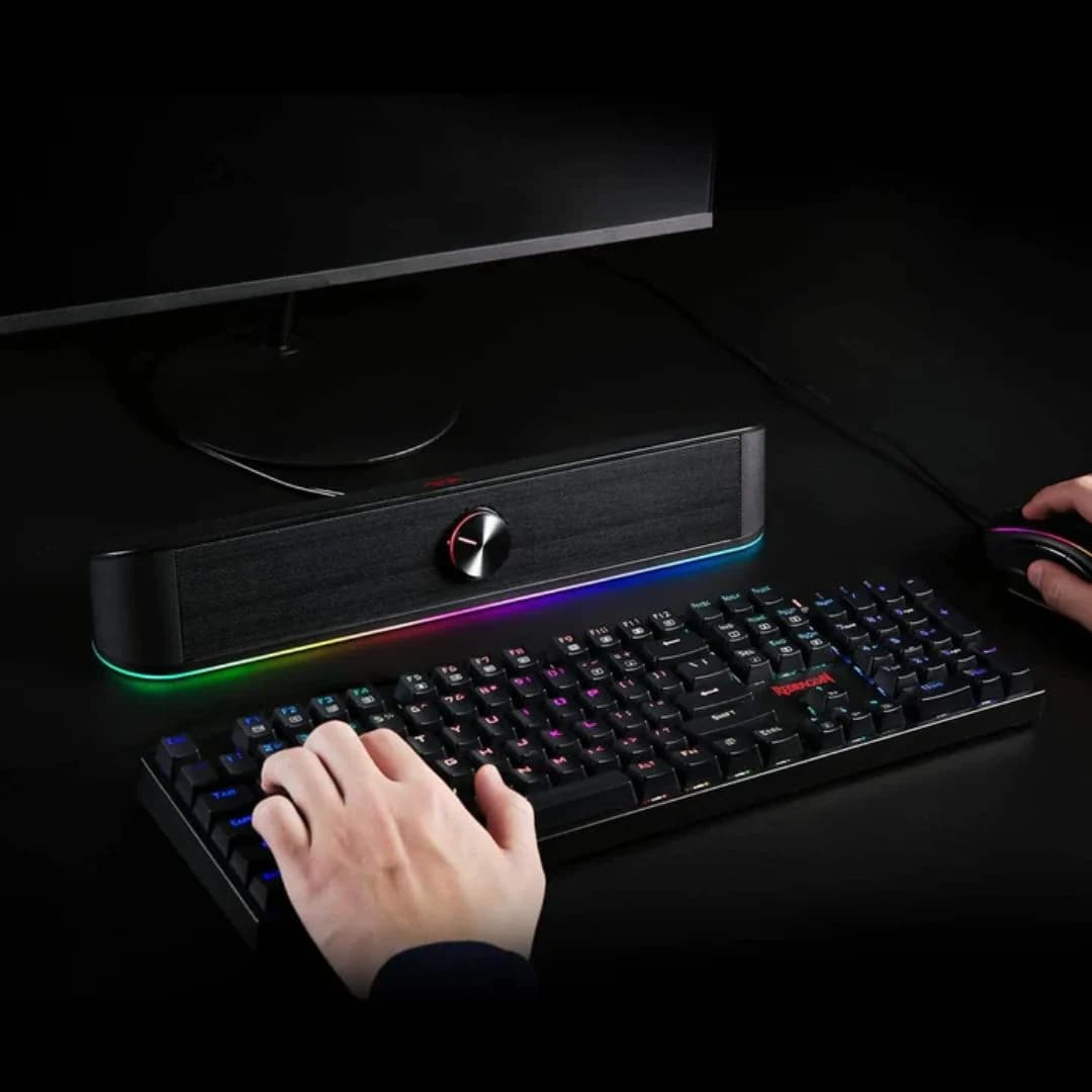 Redragon Adiemus GS560 RGB Speakers - Black — thumbnail 5 of 5