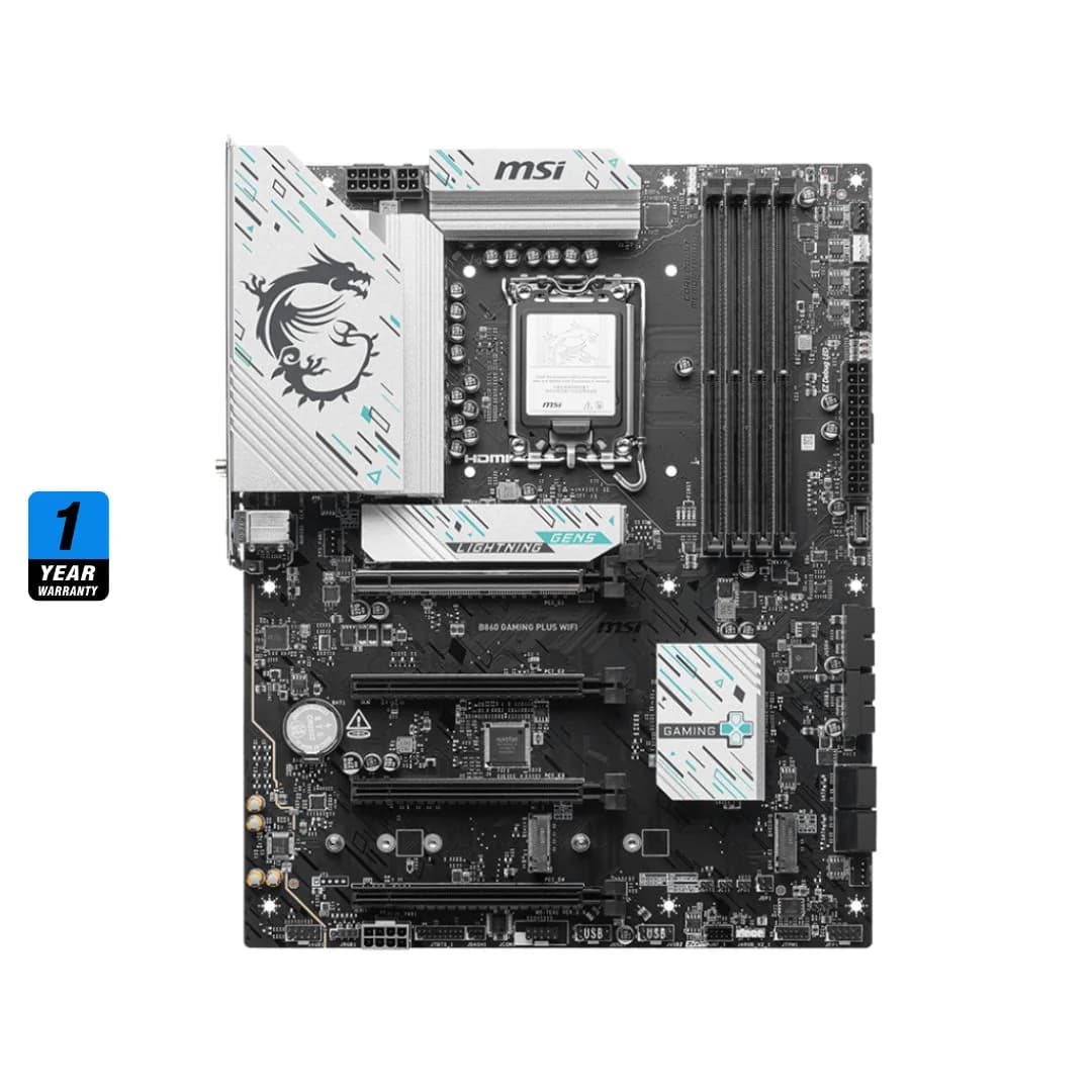 MSI B860 GAMING PLUS WIFI , Motherboard — thumbnail 2 of 4