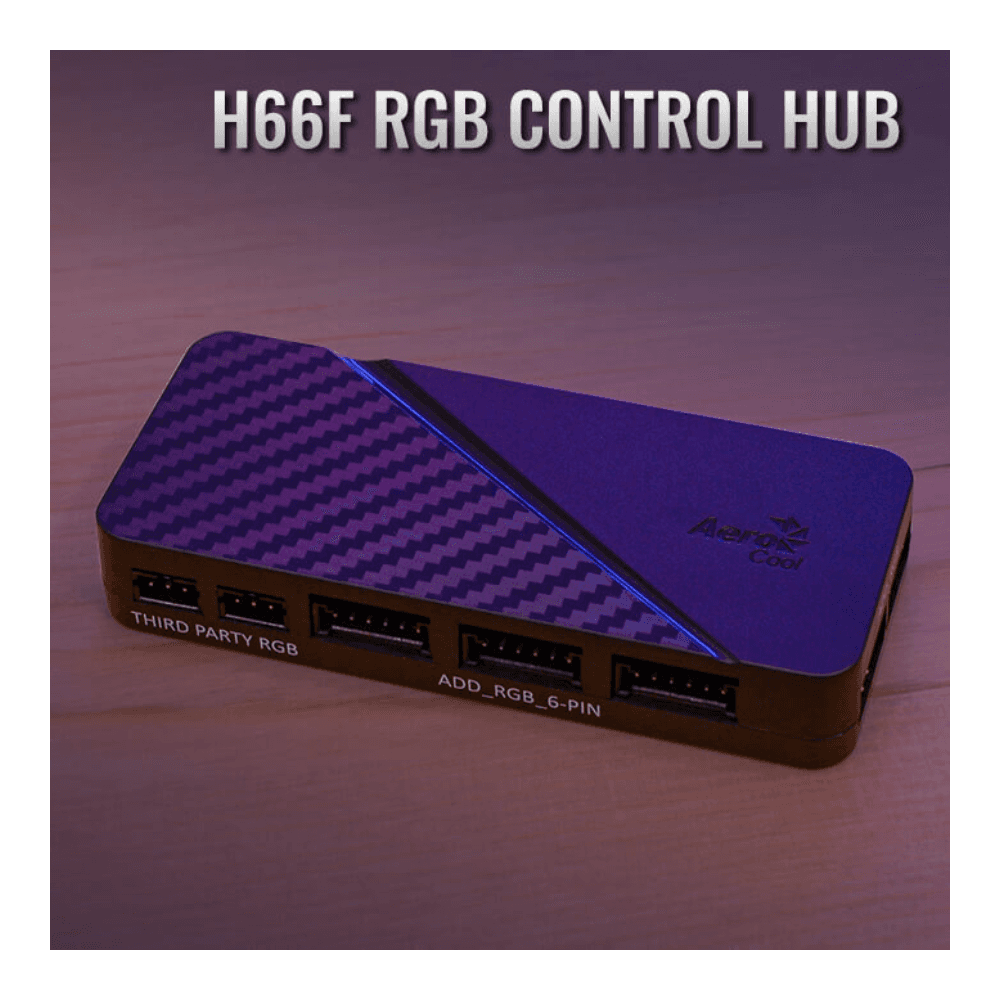 AEROCOOL FAN CASE EDGE 14 PRO 3X140mm ARGB BLACK+ REMOTE CONTROL — thumbnail 5 of 5