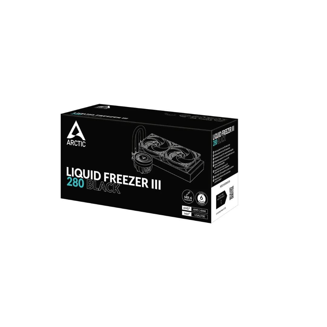 Arctic Liquid Freezer III 280 - Black — thumbnail 5 of 7