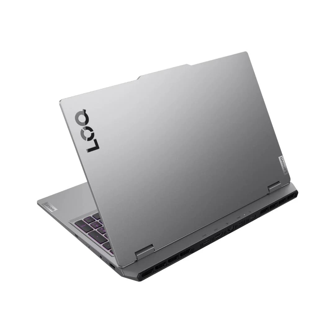 Lenovo LOQ 15IRX10 - (YPPS) Intel Core i7-13700HX, RAM 16GB, SSD 512GB, RTX 5050 8GB, 15.6 Inch FHD IPS 144Hz, Luna Grey — thumbnail 6 of 7