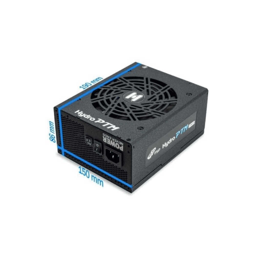 FSP Hydro PTM PRO 850M 850W 80+PLUS PLATINUM  BLACK Power Supply — thumbnail 3 of 3