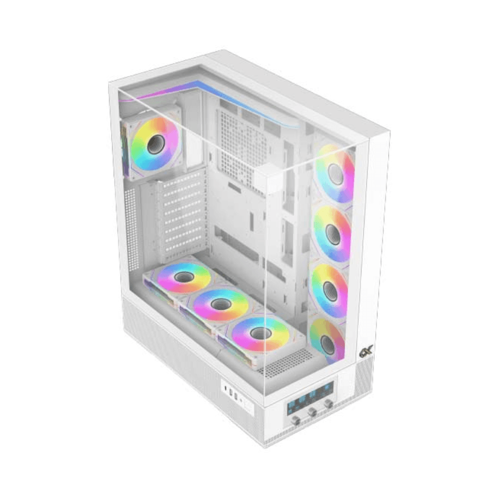 XIGMATEK VISION – E-ATX Mid-Tower PC Case – White — thumbnail 3 of 4