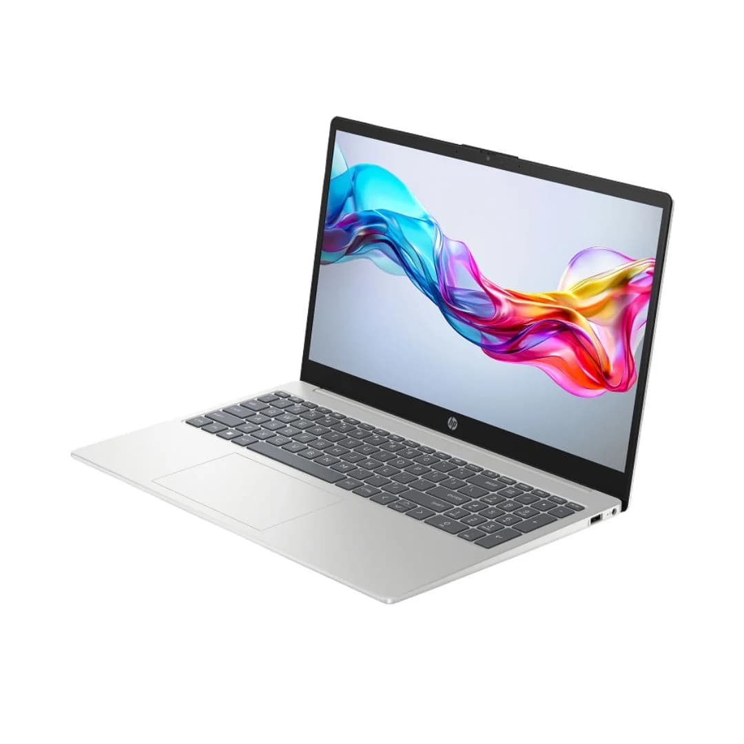 HP 15-fd0458NIA, Intel Core i7-1255U, RAM 8GB, SSD 512GB , Intel Iris Xe Graphics, 15.6 Inch FHD, Natural silver — thumbnail 3 of 7