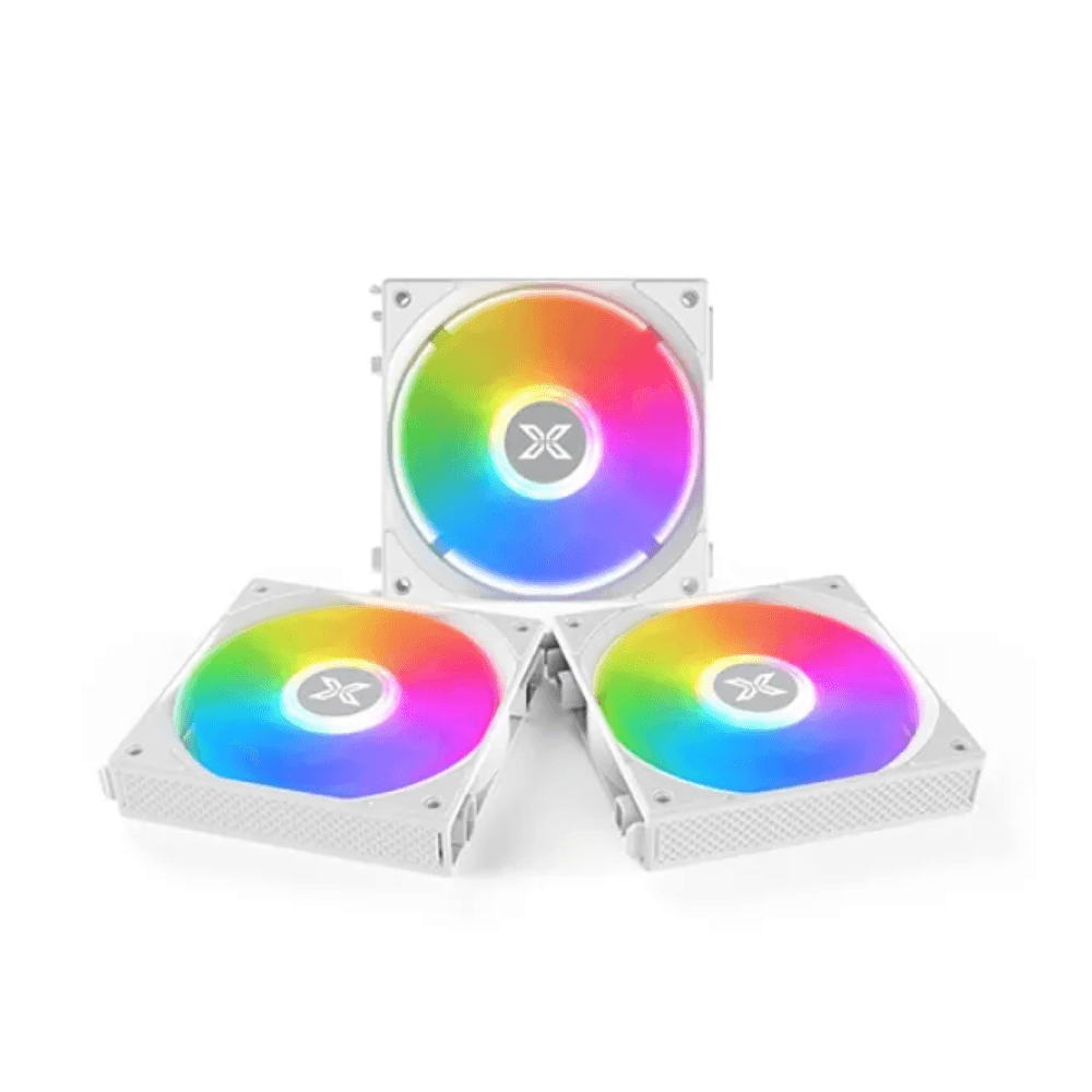 XIGMATEK STARLINK 3X120mm RGB WHITE