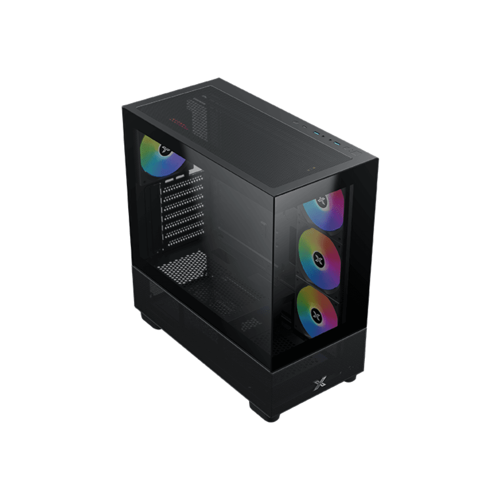 XIGMATEK ENDORPHIN AIR V2 – E-ATX Mid-Tower PC Case – Black — thumbnail 3 of 6