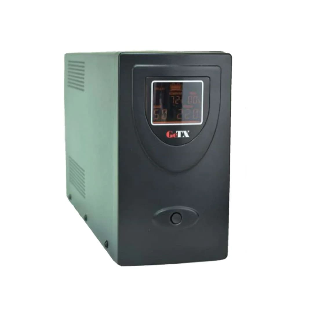 UPS GeTX GXK-2000-C (2000VA, 2KV) Line interactive , 12V9Ax2 Battery - Yellow Box — thumbnail 3 of 5