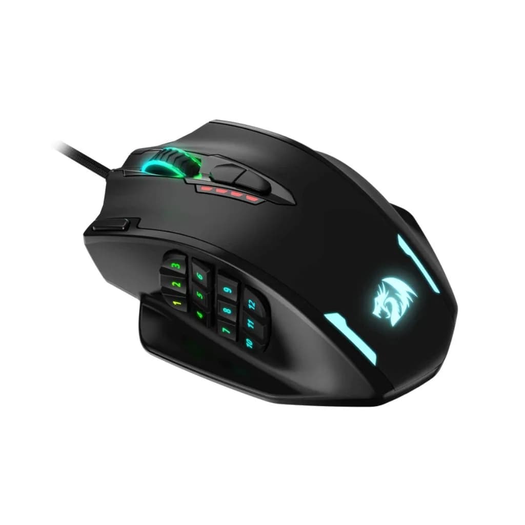 Redragon IMPACT M908 Wired Gaming Mouse - Black — thumbnail 2 of 6