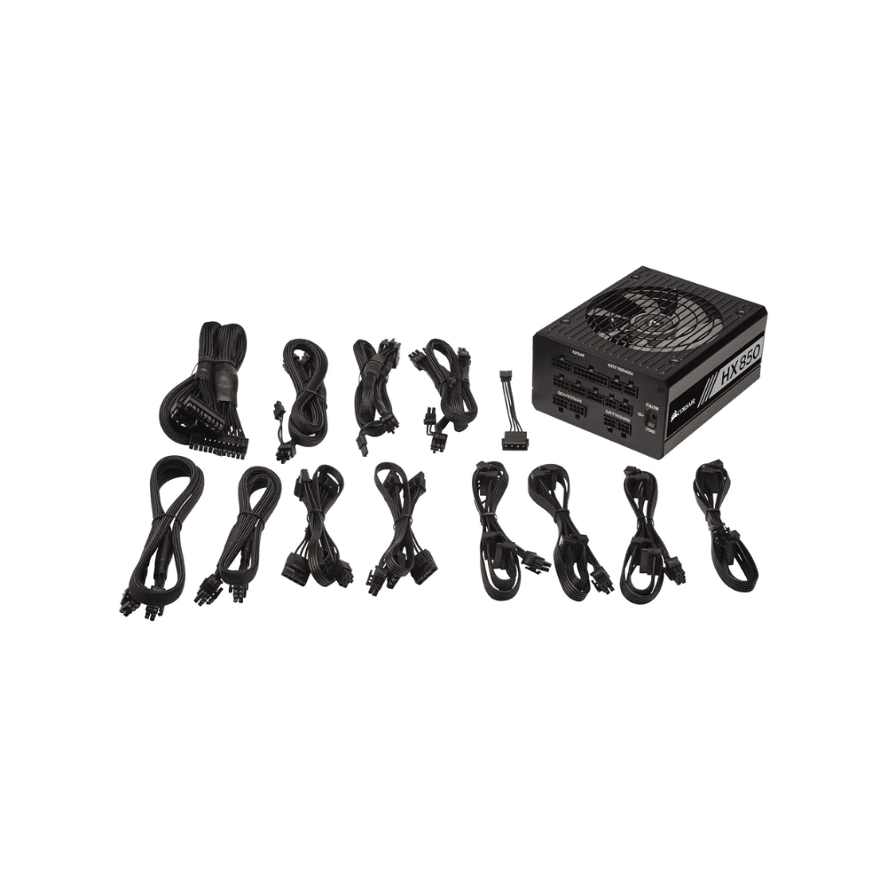 CORSAIR HX850W 850W 80+PLUS PLATINUM BLACK Power Supply — thumbnail 4 of 4