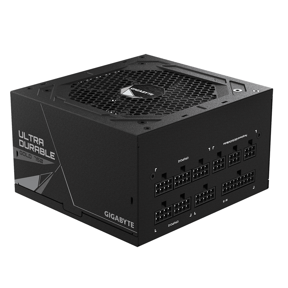 GIGABYTE UD750GM 750W 80+PLUS GOLD BLACK Power Supply — thumbnail 4 of 7