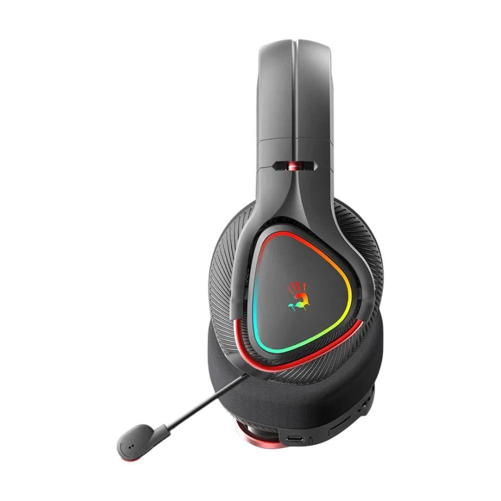 Bloody MR720-RGB Wireless Gaming Headset — 2.4G & Bluetooth 5.3, 50mm Drivers, Noise-Canceling Mic, 65h Battery, RGB — thumbnail 4 of 4