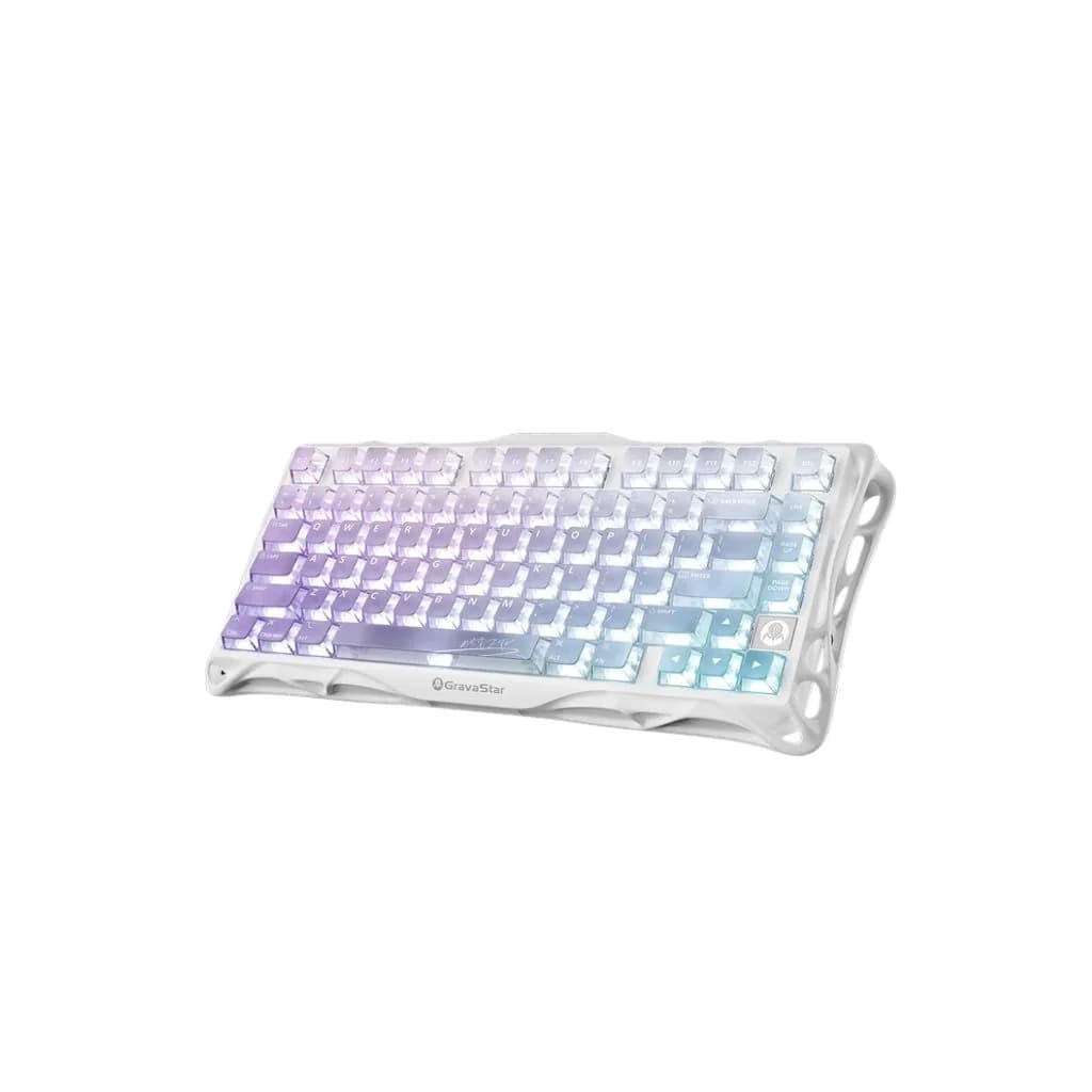 Gravastar Mercury K1 Lite Rapid Trigger Wireless - Crystal Aurora Gaming Keyboard