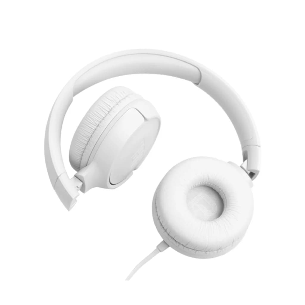 JBL Tune 520C USB-C Hi-Res Wired On-ear headphones - White — thumbnail 3 of 4
