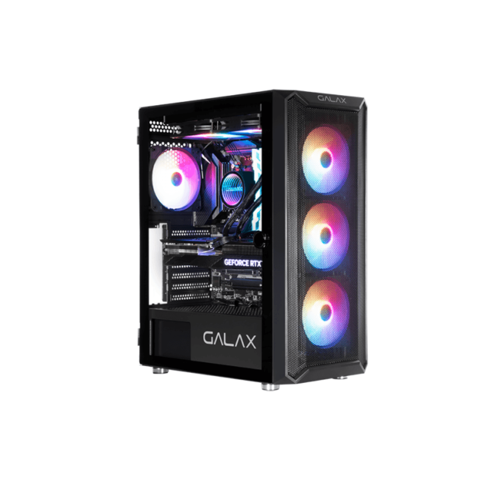 GALAX REVOLUTION-07 ARGB CASE 4 FAN BLACK — thumbnail 2 of 3