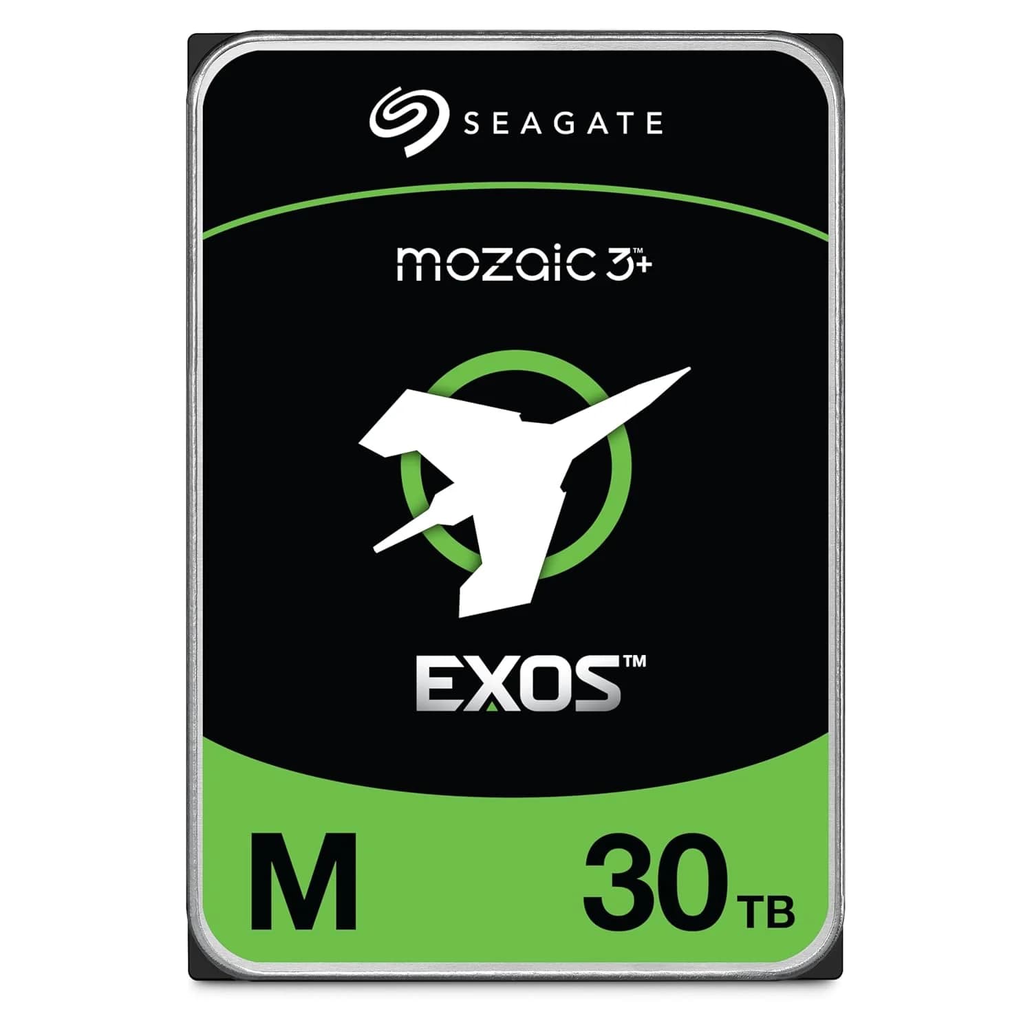 Seagate Exos M 30TB Enterprise Internal Hard Drive HDD - 3.5in 6GB/s SATA 7200RPM 2.5M MTBF — thumbnail 1 of 10