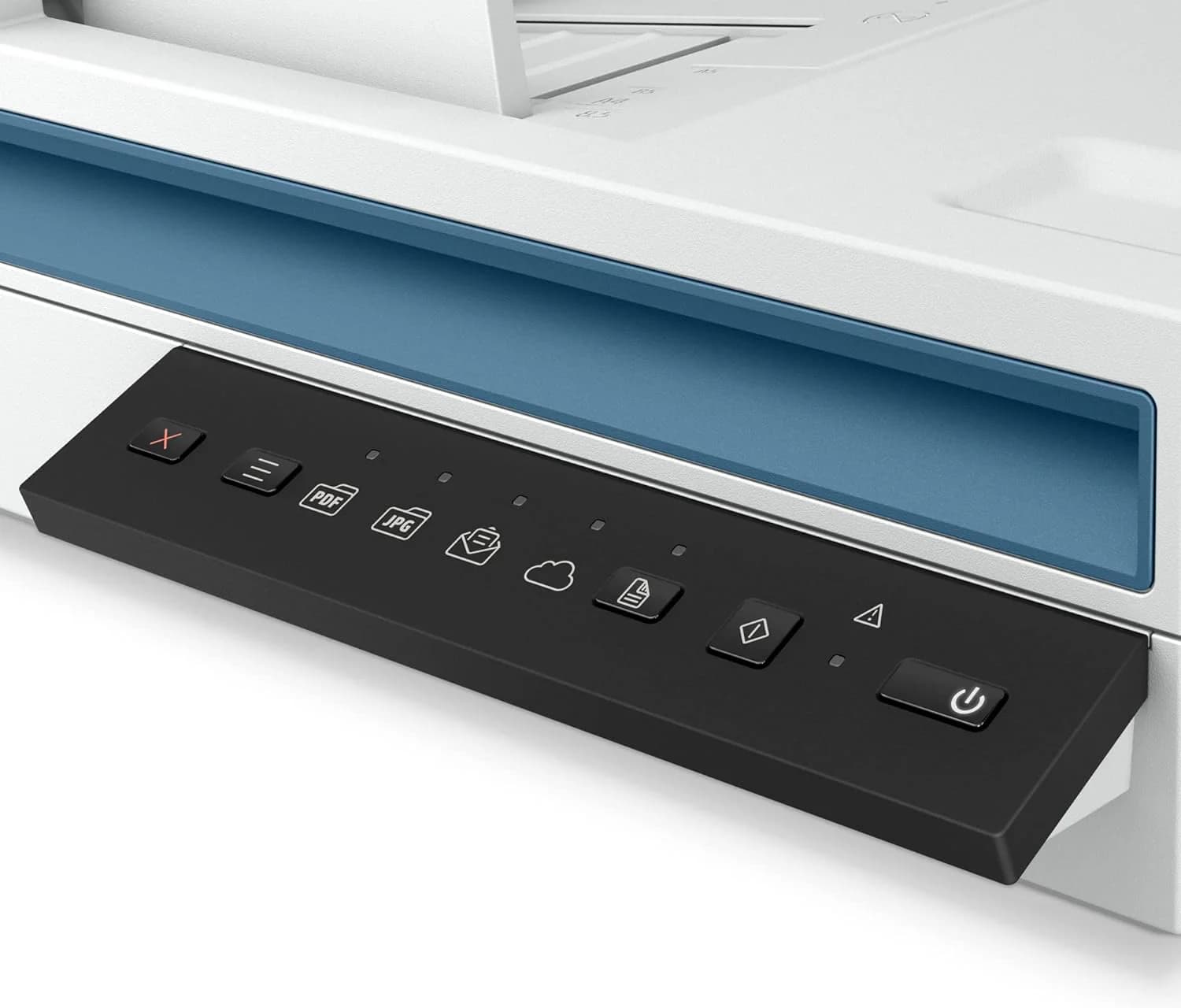 HP ScanJet Pro 2600 f1 A4 Duplex Document & Flatbed Scanner – Up to 25 ppm, 600 dpi ADF & 1200 dpi Flatbed, 60-Sheet ADF — thumbnail 9 of 10
