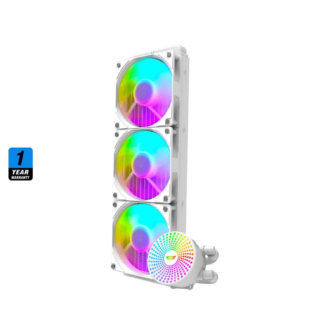 DarkFlash DC360 Liquid CPU Cooler - White — thumbnail 3 of 4