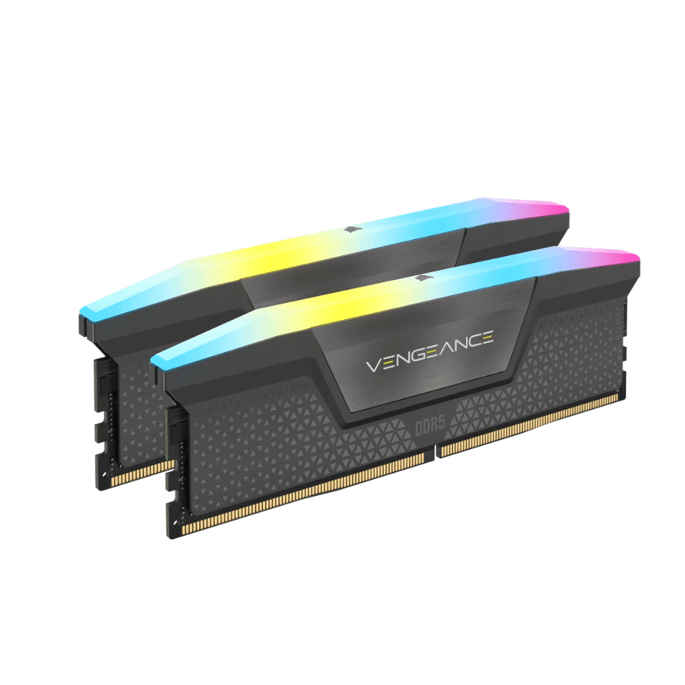 CORSAIR VENGEANCE RGB DDR5 32GB (2x16GB) 6000MT/s Z36 Grey