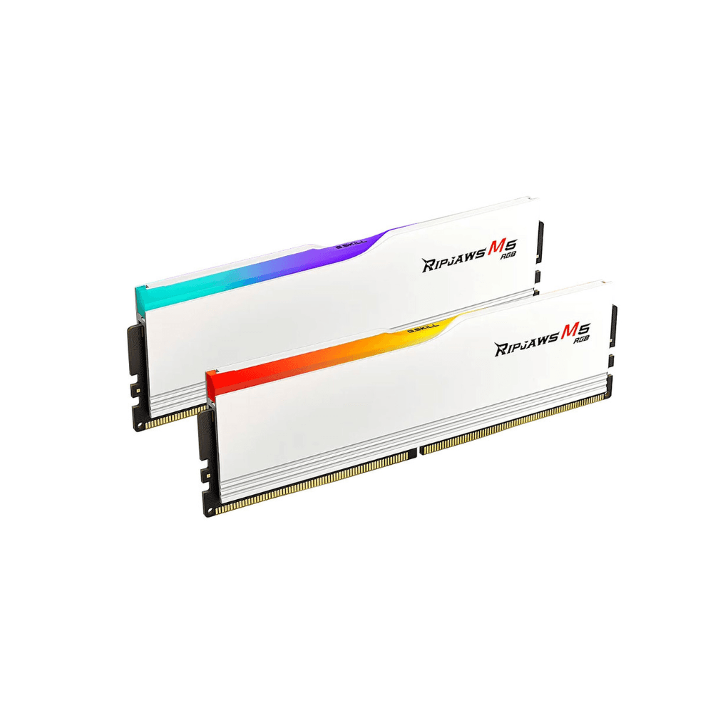 G.SKILL RAM RIPJAWS M5 RGB DDR5 KIT 2X32GB 6000 CL32 XMP WHITE