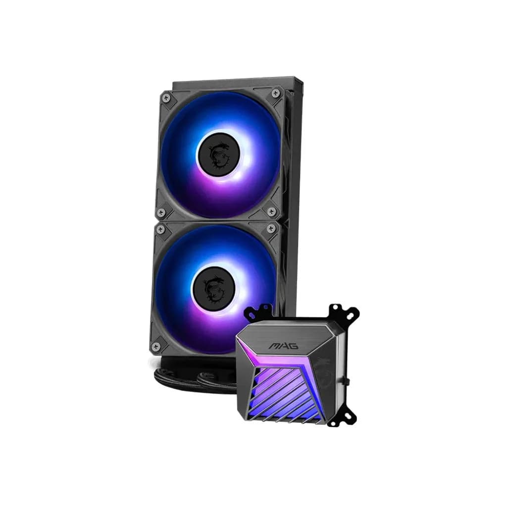 MSI MAG CORELIQUID A15 240 Liquid CPU Cooler - Black — thumbnail 3 of 4