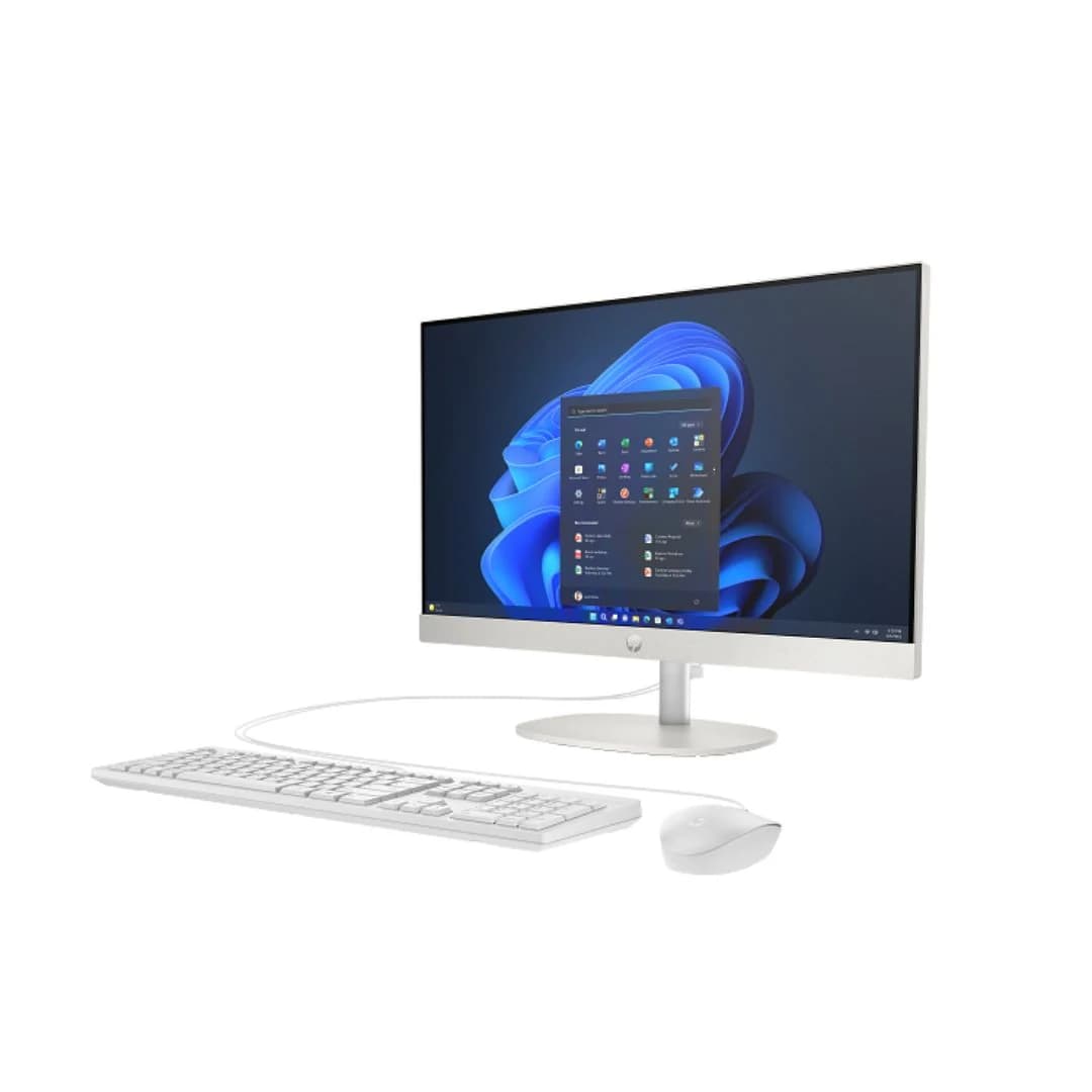 All in One HP ProOne 240 G10, Intel Core i7-1355U, RAM 16GB, SSD 512GB, Intel Iris Xe Graphics, 23.8 Inch FHD, White — thumbnail 2 of 4