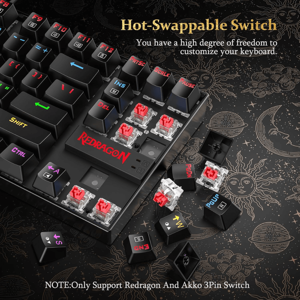 REDRAGON KUMARA K552 Mechanical Gaming Keyboard — thumbnail 6 of 7