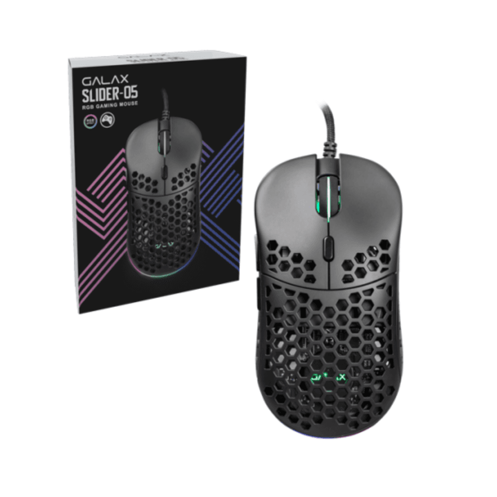 GALAX GAMING MOUSE SLIDER-05  USB BLACK
