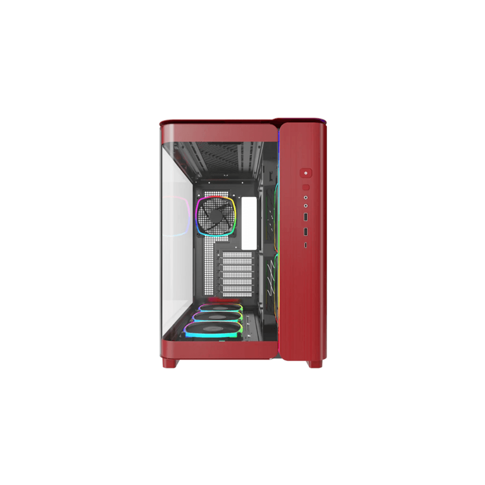 MONTECH KING 95 PRO RED CASE — thumbnail 2 of 4