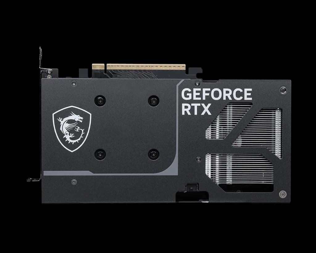 MSI GeForce RTX 5060 Ti 16 GB VENTUS 2X OC PLUS – NVIDIA Blackwell, 4608 CUDA Cores, 2617 MHz Boost, 28 Gbps GDDR7, PCIe 5.0, Dual-Fan Cooling — thumbnail 3 of 5