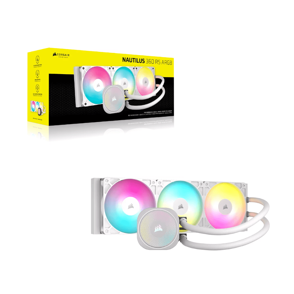 CORSAIR NAUTILUS 360 RS ARGB – White