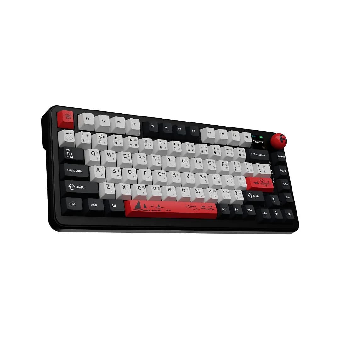 AJAZZ AK820 MAX Plus - Mechanical Keyboard, Hawksbill Switch, Black Gray — thumbnail 2 of 3