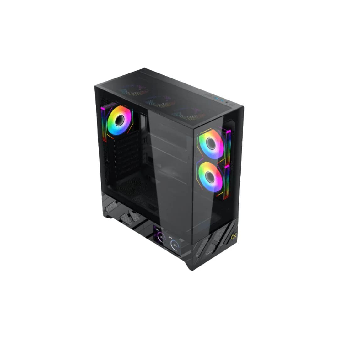 Xigmatek Alphard Pro Mid Tower Case - Black — thumbnail 2 of 3