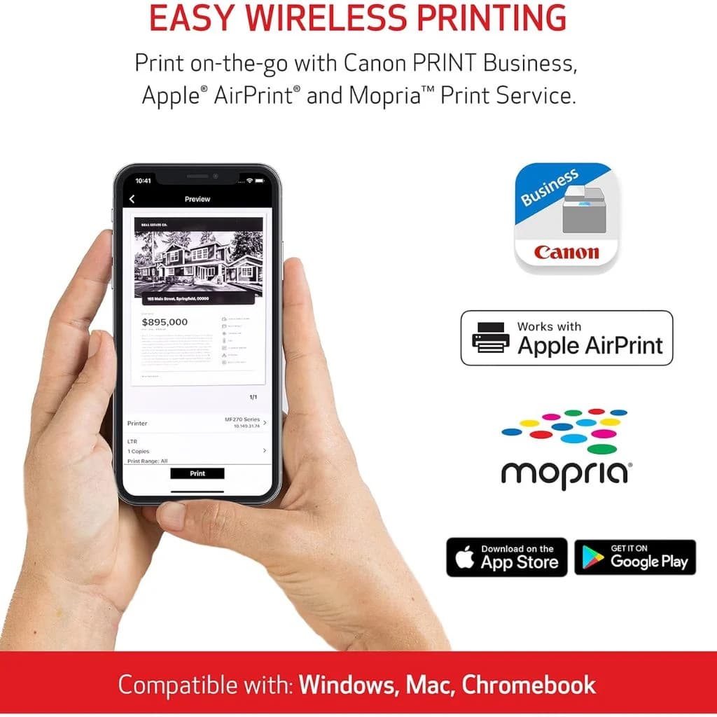 Canon imageCLASS MF275dw - Mono Laser 4-in-1 Printer — thumbnail 4 of 6