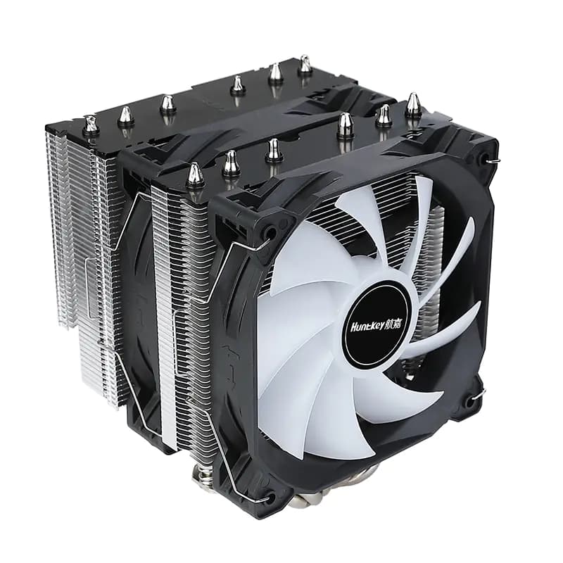 Huntkey Storm T620 Fantasy Dual-Tower ARGB CPU Cooler — thumbnail 9 of 10