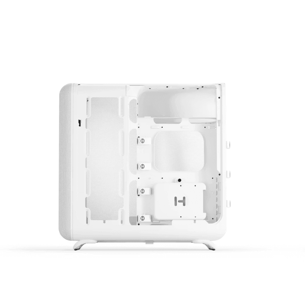 HYTE X50 TEMPERED GLASS SIDE PANAL MID TOWER CASE – SNOW WHIET — thumbnail 2 of 6