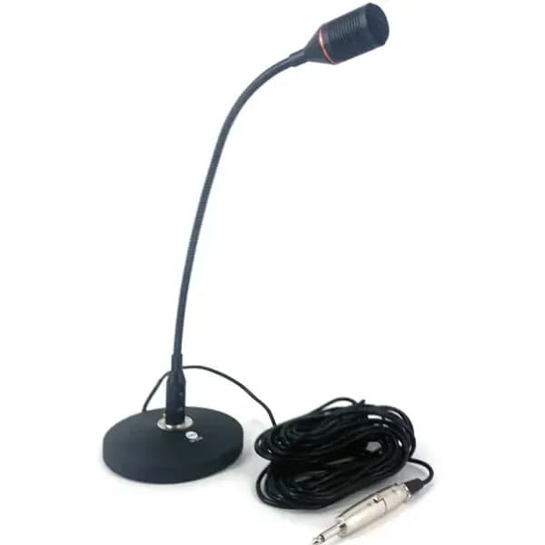 CMX Dynamic Tabletop Microphhone, balanced output, ABS base