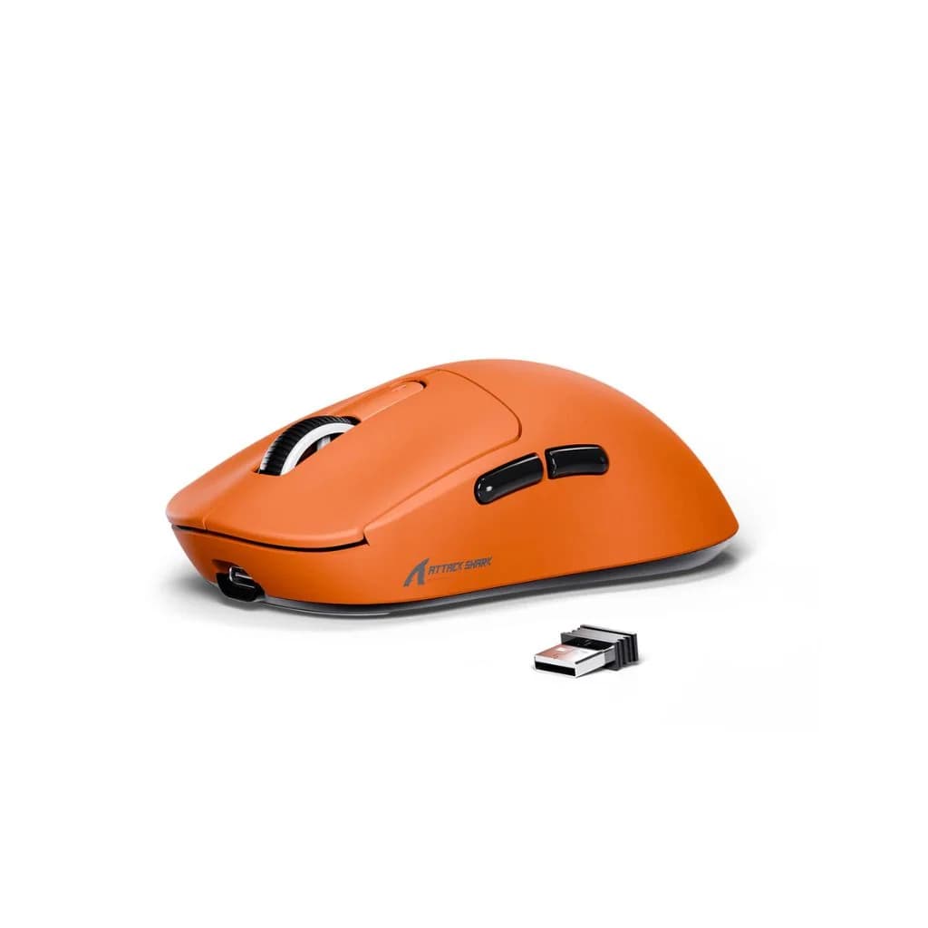 ATTACK SHARK X3  Wireless Gaming Mouse - Orange — thumbnail 2 of 5
