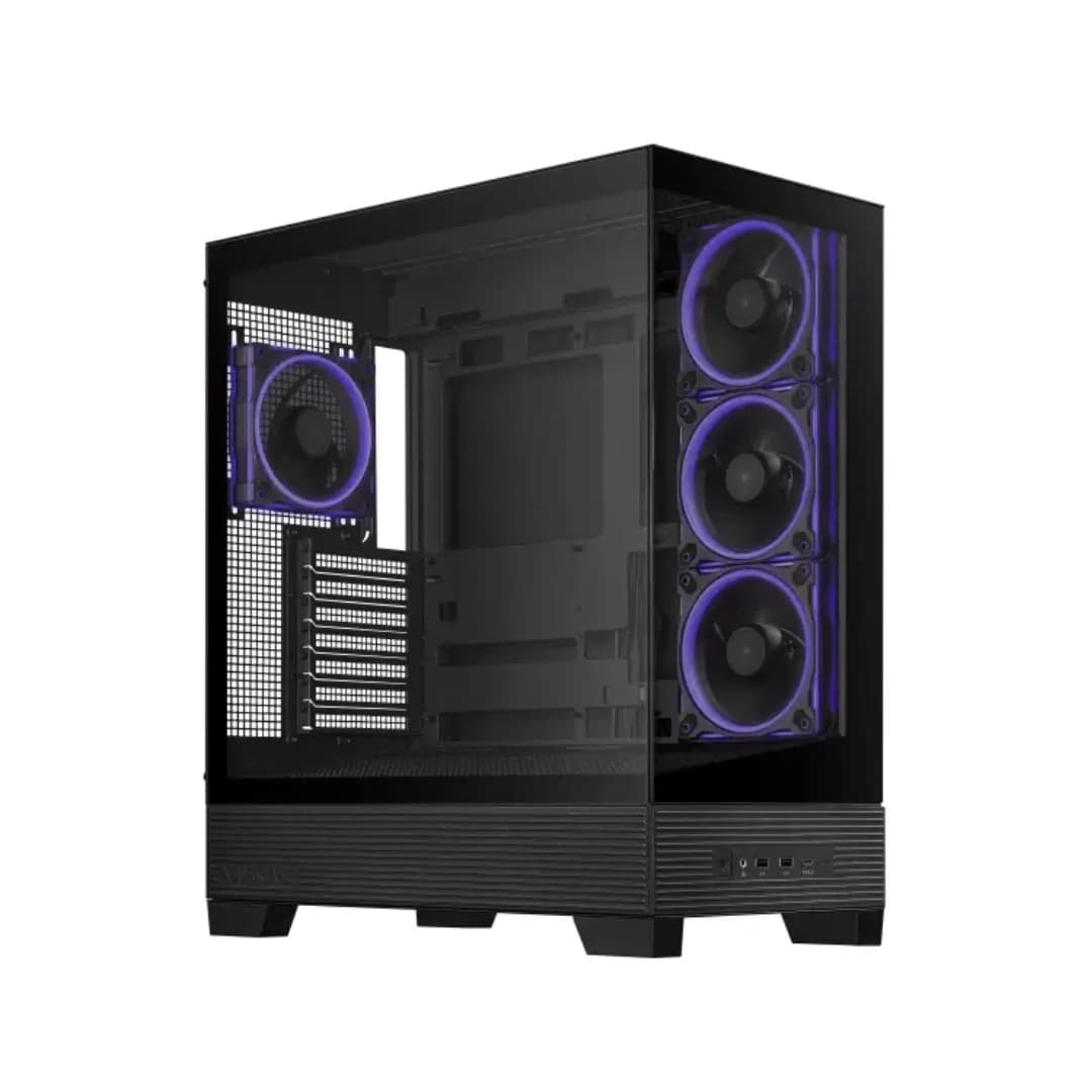 ASUS A31 PLUS Case , 4 Fan ARGB - Black
