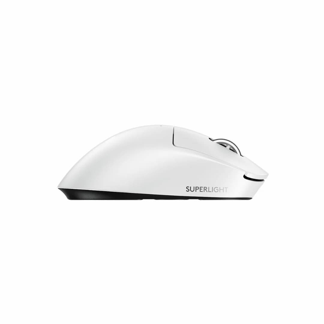 Logitech G PRO X SUPERLIGHT 2 DEX Wireless Gaming Mouse - White — thumbnail 2 of 4