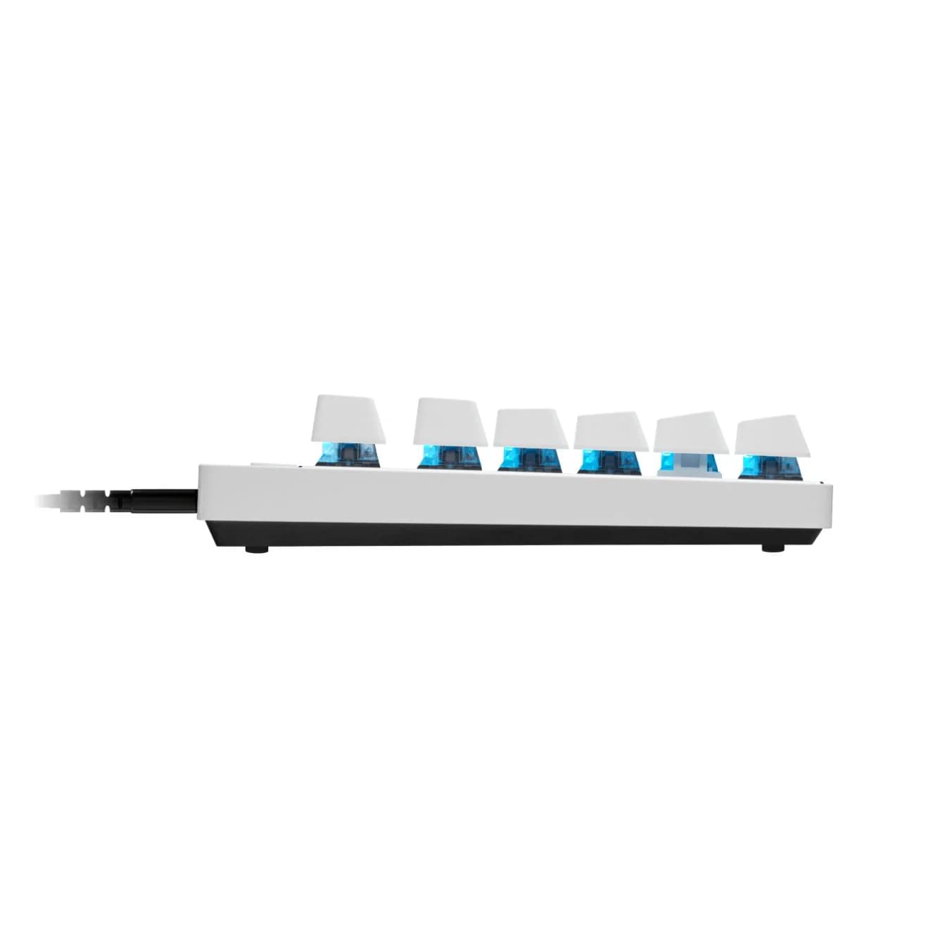 Logitech G PRO X TKL RAPID Wired Gaming Keyboard - White — thumbnail 4 of 5