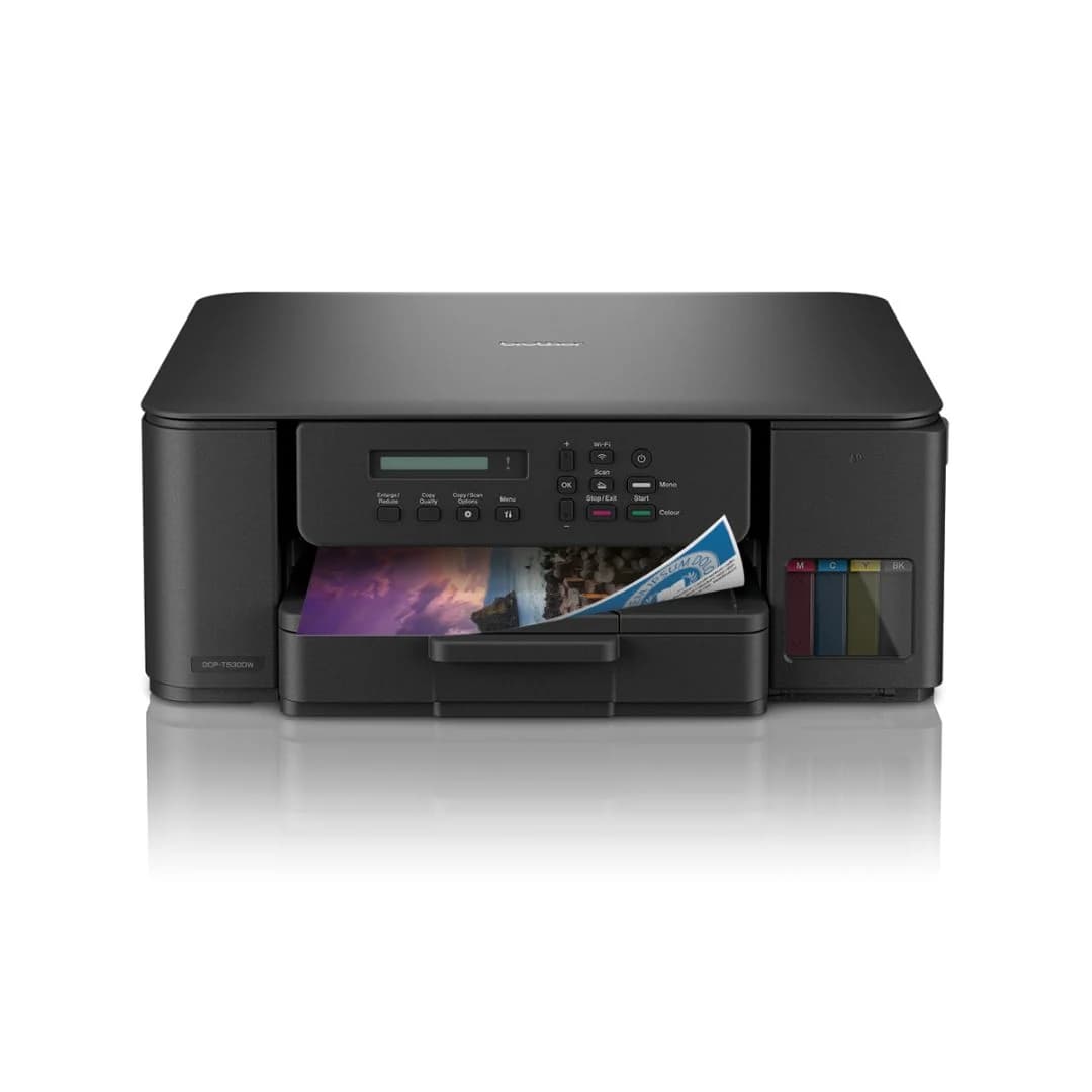 Brother Inkbenefit DCP-T530DW - Compact 3-in-1 Ink Tank Color Printer